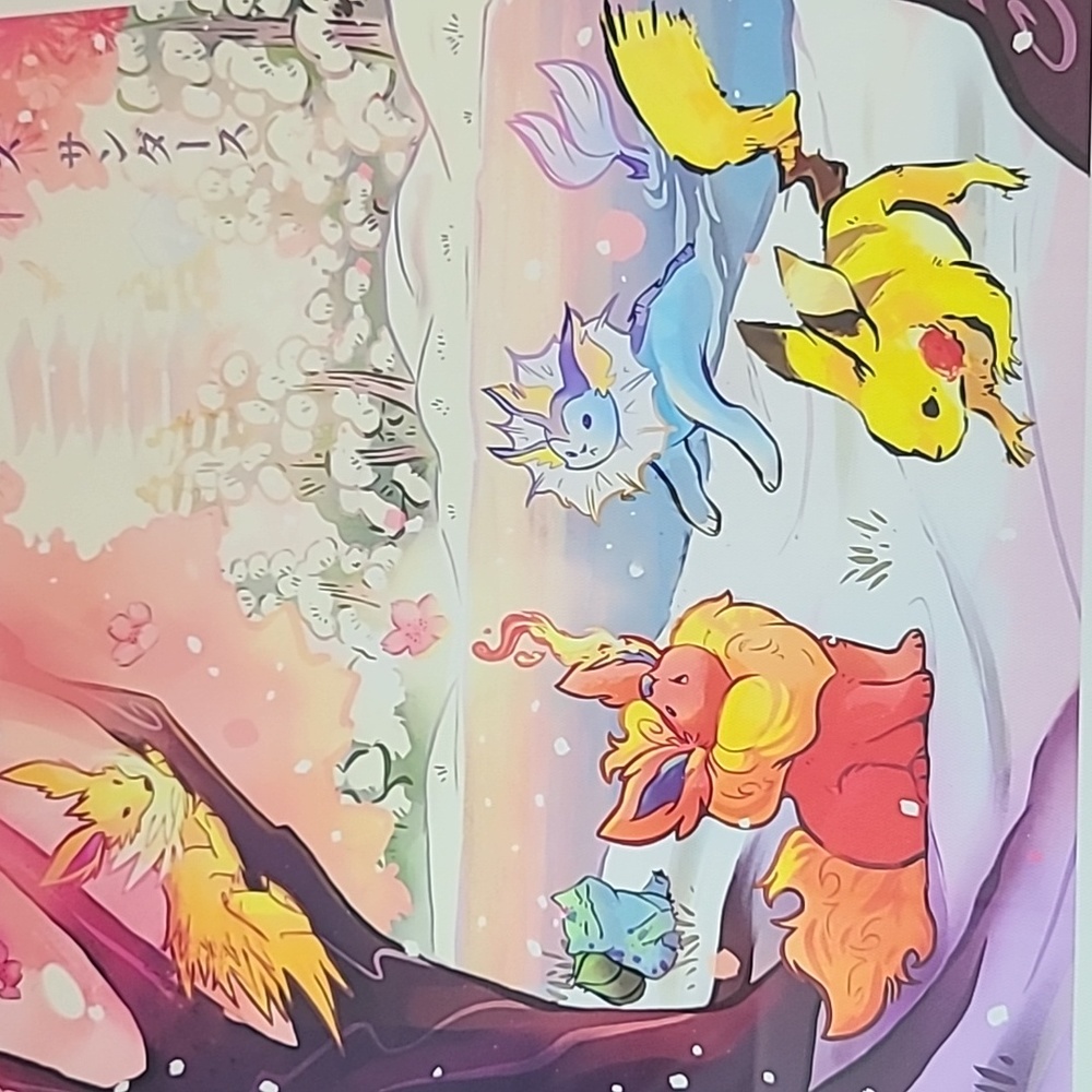 Pokemon Framed Canvas Art - Picture 2 of 3